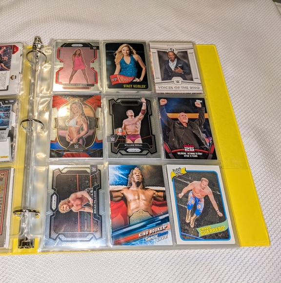 WWE Wrestling Legends Trading Cards Binder Collection 🏆 100 WWE Cards Lot - Picture 4 of 11